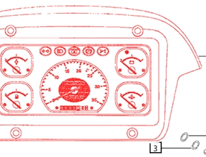 INSTRUMENT CLUSTER 4CYL