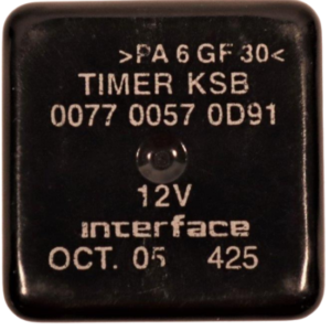 TIMER KSB (BLACK HOUSING)