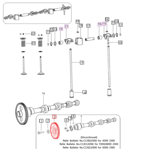 GEAR CAMSHAFT