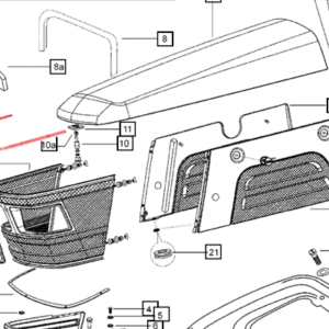 BEADING Moulded For Front Grill