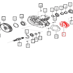 BRAKE COVER ASSEMBLY LH