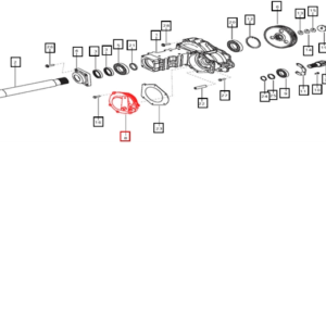 BRAKE COVER ASSEMBLY RH