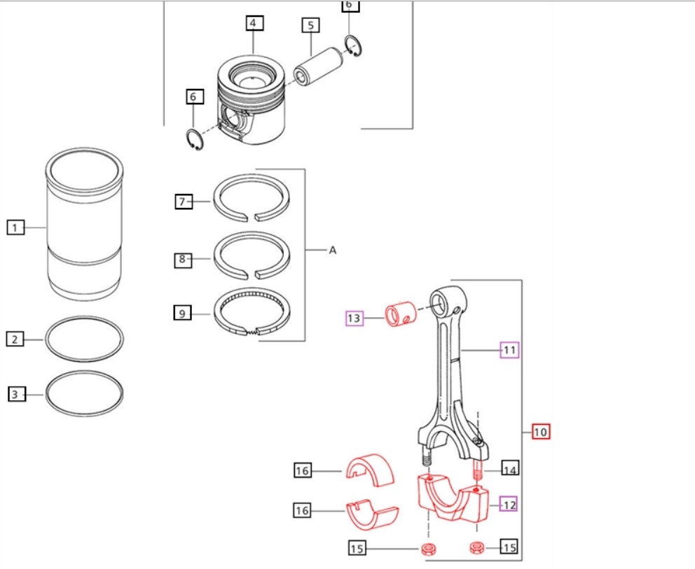 CONNECTING ROD ASSY