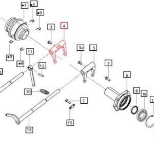 FORK TRANSMISSION CLUTCH RELEASE