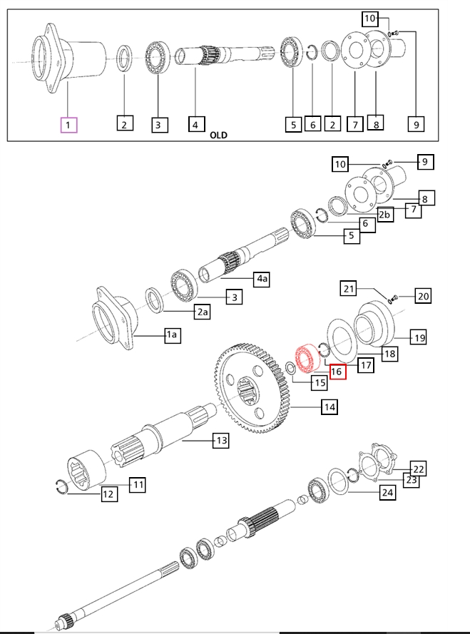 Bearing G CYL ROLLER IMP PTO 2206