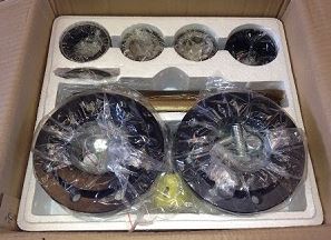 Floating Axle & Hub Kit (No Wheels) CAT 247B2, 247B3, 257B2, 247B3, 257B3, 257D ASV TEREX