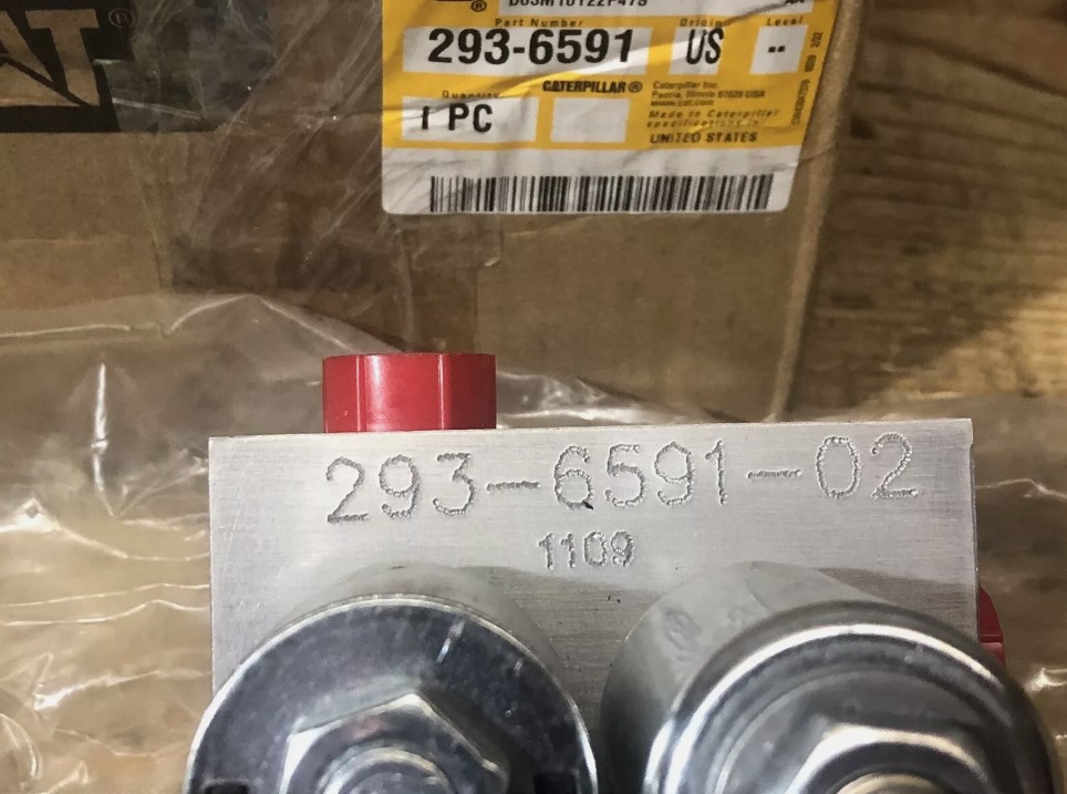 Caterpillar 293-6591 Valve Group - Image 5